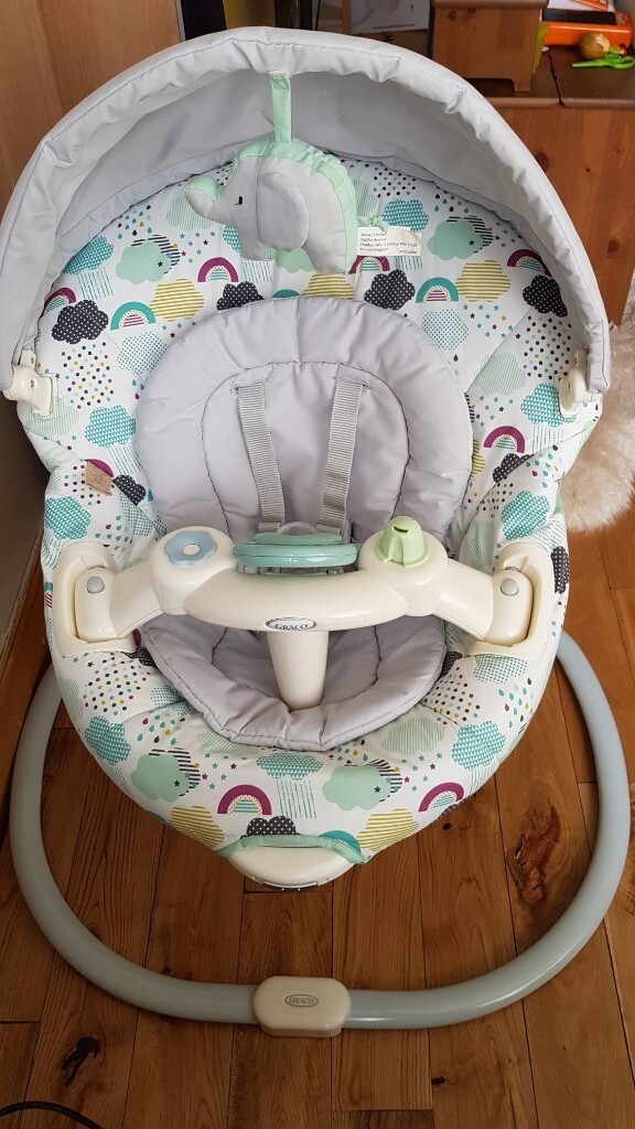 graco swing clouds